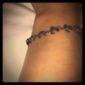 Silver Turtle Bracelet
